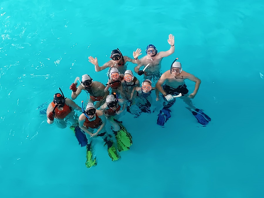 Hokej pod wodą Walenie Siemianowice Śląskie Trening VI 2022